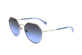 Levi'S LV-1020-S-3YG Gafas de sol Unisex con cristal azul