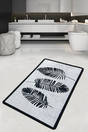 Mijölnir Hoja Djt Alfombrilla de Baño de Poliéster 80 x 100 cm