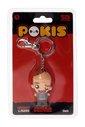 Sloth Llavero Cabezon Goma Pokis The Goonies