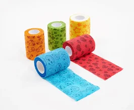Kruuse Fun-Flex Care Vendaje Cohesivo 5cm x 4,5m (10 uds)