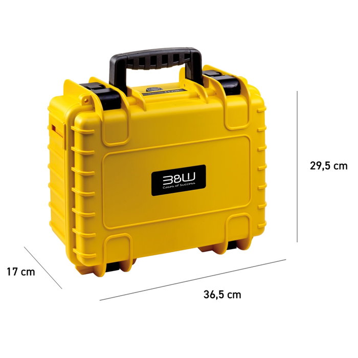 B&W drone.case PP.117 amarillo para DJI Flip