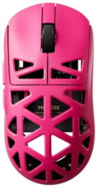 Ratón Gaming Mchose MC-A7X-3 Inalámbrico 42000 DPI 53 g Rosa - Ratón Láser con Cable USB-C y Bluetooth