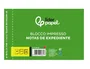 Liderpapel Tal lp - Talonario de Notas de Expediente Octavo Duplo, Texto en Portugués, 60g, 85x157x105 mm