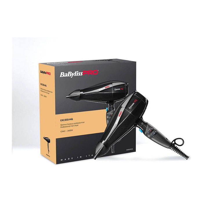 BaByliss Pro Hair Dryer Pro Excess-HQ BAB6990IE Negro
