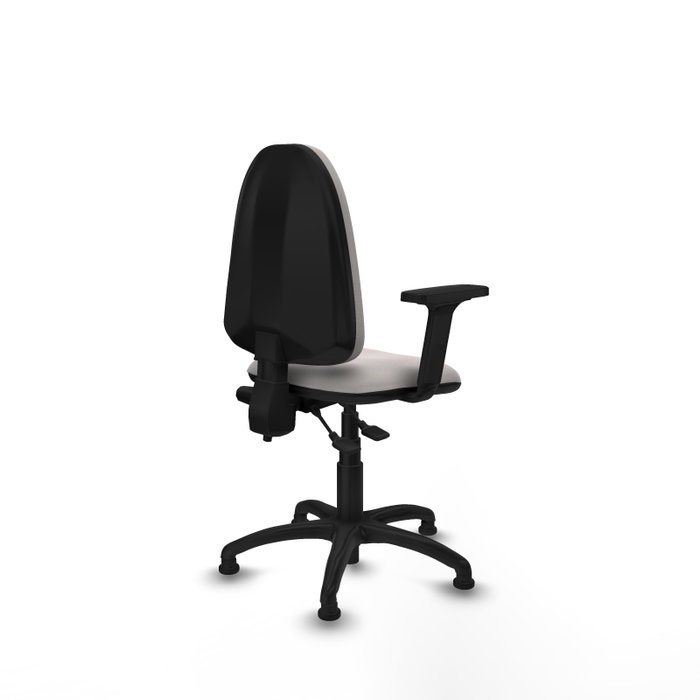 PIQUERAS Y CRESPO Silla de oficina Aýna Blanca con Brazos 2D PIQUERAS Y CRESPO Silla de oficina Aýna Blanca con Brazos 2D