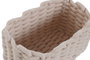 DKD Home Decor Surtido de 3 Cestas de Cuerda 25x15x15 cm