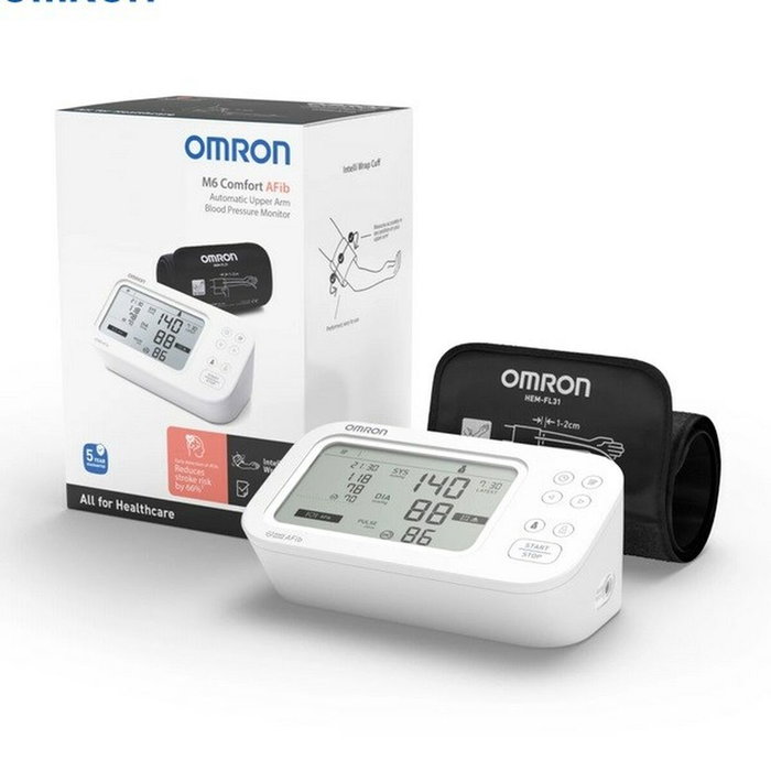 Omron M6 Comfort AFib blanco