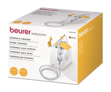 Beurer IH-26 KIDS Inhalador para Niños con Tecnología de Aire Comprimido para Asma y Resfriados