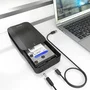 Aisens ASE-3535B Caja Externa para Disco Duro 3.5 SATA a USB-C USB 3.1 Gen1, Negro