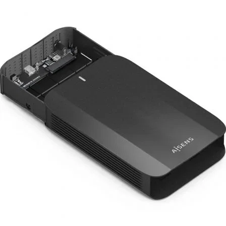 Aisens Caja Externa Disco Duro 3.5" SATA a USB-C USB 3.1 Gen1 ASE-3535B Negra 5Gbps Aluminio Aisens Caja Externa Disco Duro 3.5" SATA a USB-C USB 3.1 Gen1 ASE-3535B Negra 5Gbps Aluminio