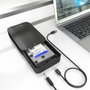 AISENS ASE-3535B Caja Externa para Disco Duro 3.5 SATA a USB-C Negro
