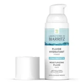BIARRITZ Hydra Protect+ Fluido Facial Hidratante 50ml Piel Normal a Mixta Bio