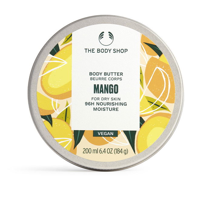 The Body Shop Mango Manteca Corporal 200 ml Hidratante 96h Piel Seca Crema Natural Vegana The Body Shop Mango Manteca Corporal 200 ml Hidratante 96h Piel Seca Crema Natural Vegana
