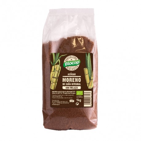 BIOCOP Azúcar moreno de caña integral con melaza 1kg BIO