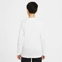 Camiseta de Manga Larga Niño Nike Sportswear Blanco XL