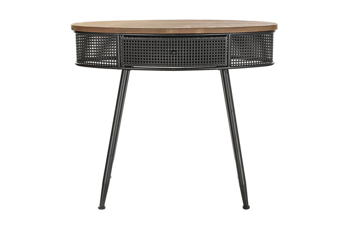 DKD Home Decor Consola Loft Negro Marron 39 x 78 x 90.5 cm