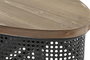 DKD Home Decor Consola Loft Negro Marron 39 x 78 x 90.5 cm
