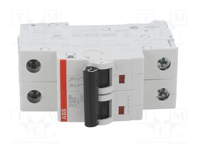 ABB S200M-C40 Interruptor magnetotérmico 2 polos 40A