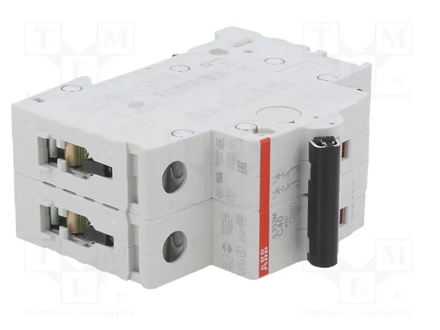 ABB S200M-C40 Interruptor magnetotérmico 2 polos 40A