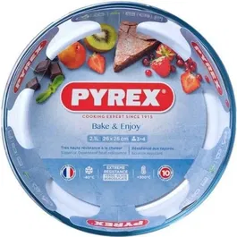 Molde Tarta Hondo Horno Boro Cook&Enjoy Pyrex® 26x26x6 cm