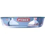 Pyrex Molde de Vidrio Clásico 26 cm Transparente, Resistente a Rayones y Horno hasta 300°C