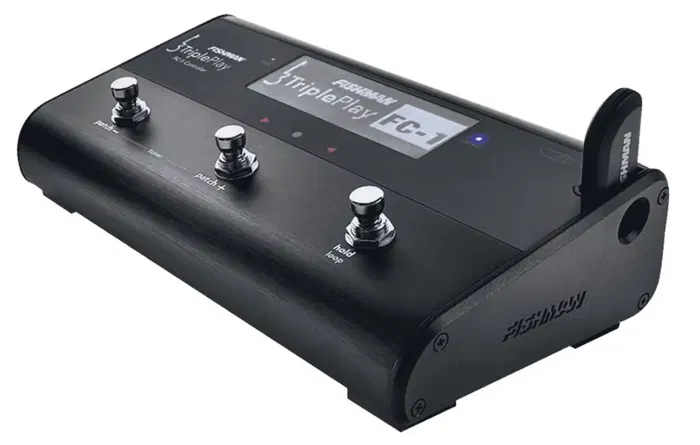 FISHMAN Pedalera Triple Play Dimensiones: 14 cm Ancho, 6.4 cm Alto, 34.5 cm Largo