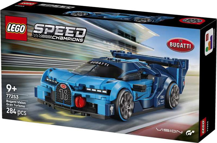 Lego Speed Champions Juego de Construcción de Coche Hiperdeportivo Bugatti Vision GT para Niños de 6 Años o Más