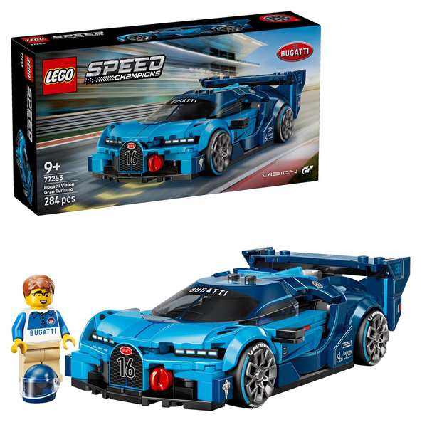 Lego Speed Champions Juego de Construcción de Coche Hiperdeportivo Bugatti Vision GT para Niños de 6 Años o Más