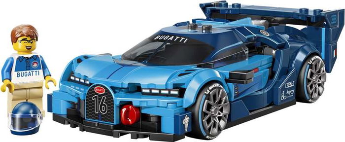 Lego Speed Champions Juego de Construcción de Coche Hiperdeportivo Bugatti Vision GT para Niños de 6 Años o Más