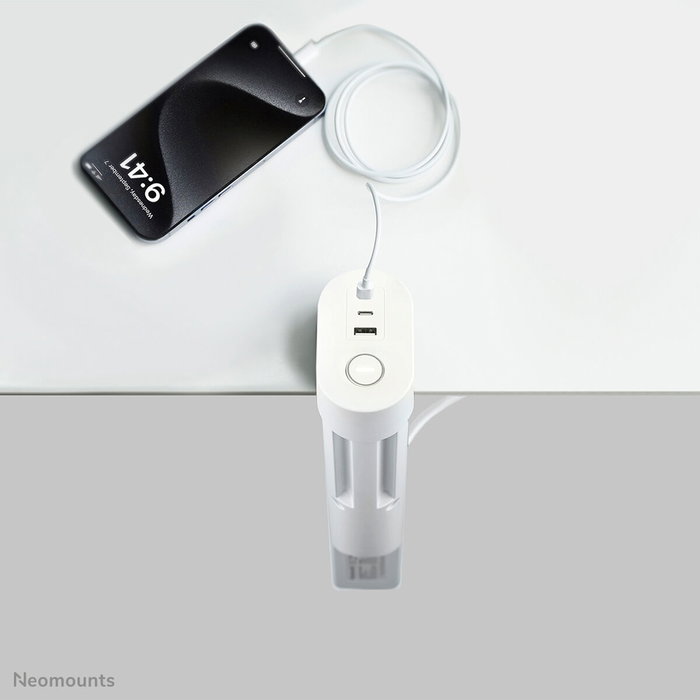 Regleta Neomounts VOLT DESK CLAMP Blanco (1,4 m) Regleta Neomounts VOLT DESK CLAMP Blanco (1,4 m)