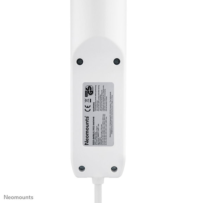 Regleta Neomounts VOLT DESK CLAMP Blanco (1,4 m) Regleta Neomounts VOLT DESK CLAMP Blanco (1,4 m)