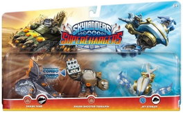 Activision Blizzard Skylanders Superchargers Shark Tank & Shark Shooter con Terrafin & Jet Stream