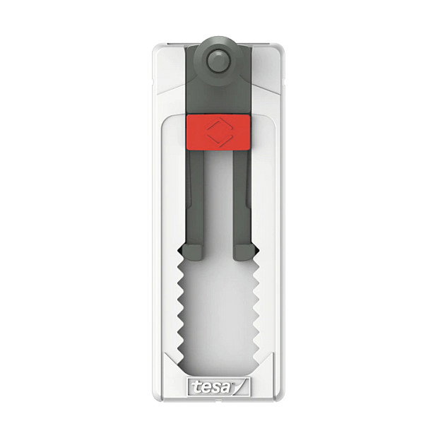 Tesa Tornillo adhesivo 2.4 cm x 6.4 cm blanco