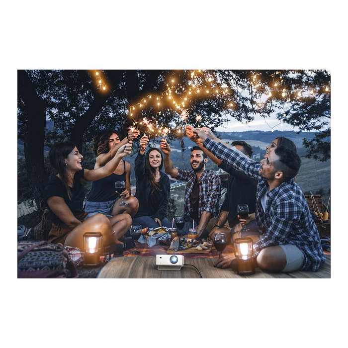 Optoma ML1080ST Proyector Full HD 1080p de Tiro Corto con Láser RGB Blanco