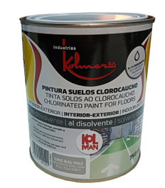 Kolman Pintura Suelos-Parkin Clorocaucho Amarillo Semimate 750 ml