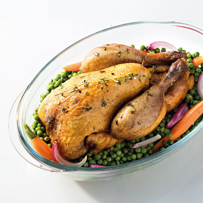 Fuente Oval Horno Boro Ocuisine Vidrio Ô Cuisine 30x21x7 cm