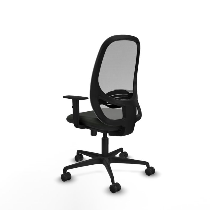 PIQUERAS Y CRESPO Silla de oficina Cilanco con mecanismo Sincro, Gris y Negro PIQUERAS Y CRESPO Silla de oficina Cilanco con mecanismo Sincro, Gris y Negro