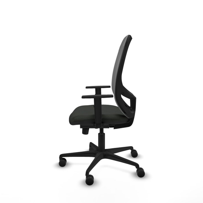 PIQUERAS Y CRESPO Silla de oficina Cilanco con mecanismo Sincro, Gris y Negro PIQUERAS Y CRESPO Silla de oficina Cilanco con mecanismo Sincro, Gris y Negro