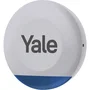Yale YAL1745589372828 Sirena de Exterior para Alarma Inteligente - 100 dB y Luces LED Intermitentes - Gris