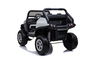 Injusa Coche Mercedes Unimog White Batería 12V 128 x 86 x 84cm Runruntoys
