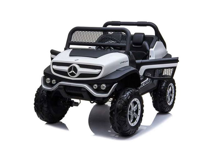 Injusa Coche Mercedes Unimog White Batería 12V 128 x 86 x 84cm Runruntoys Injusa Coche Mercedes Unimog White Batería 12V 128 x 86 x 84cm Runruntoys