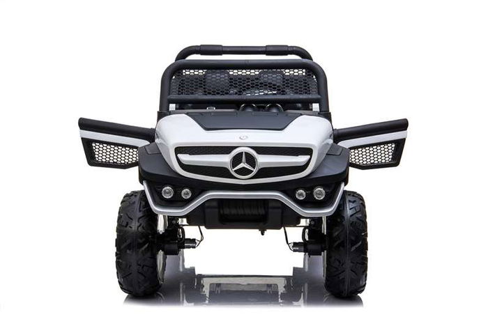Injusa Coche Mercedes Unimog White Batería 12V 128 x 86 x 84cm Runruntoys Injusa Coche Mercedes Unimog White Batería 12V 128 x 86 x 84cm Runruntoys