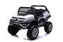 Injusa Coche Mercedes Unimog White Batería 12V 128 x 86 x 84cm Runruntoys