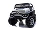 Injusa Coche Mercedes Unimog White Batería 12V 128 x 86 x 84cm Runruntoys