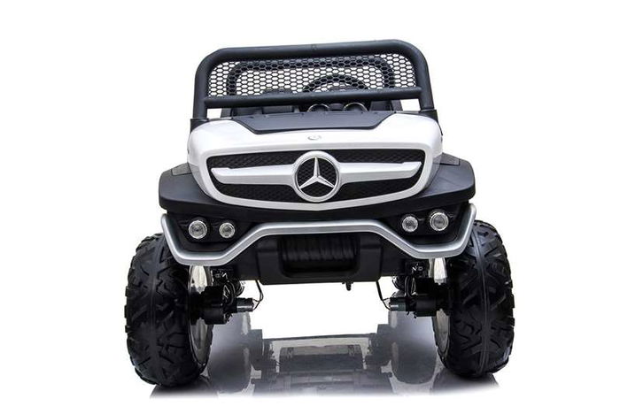 Injusa Coche Mercedes Unimog White Batería 12V 128 x 86 x 84cm Runruntoys Injusa Coche Mercedes Unimog White Batería 12V 128 x 86 x 84cm Runruntoys