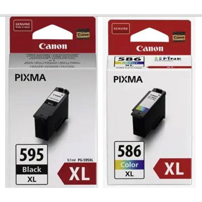Canon Multipack PG-595XL / CL-586XL con 50 hojas de papel fotográfico 10x15 cm Canon Multipack PG-595XL / CL-586XL con 50 hojas de papel fotográfico 10x15 cm