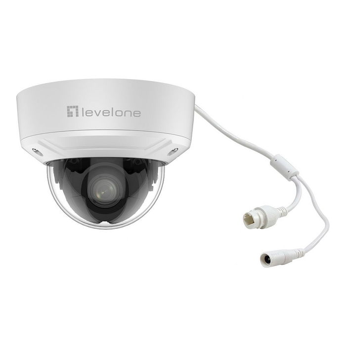 Level One Cámara IP Dome FCS-3461 2MP H.265 IR Visión Nocturna PoE Interior Exterior