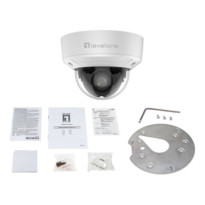 Level One FCS-3461 Cámara IP de 2MP con Zoom Óptico 4x Level One FCS-3461 Cámara IP de 2MP con Zoom Óptico 4x