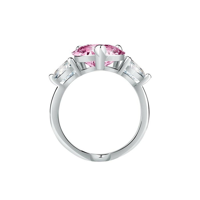 Chiara Ferragni Anillo First Love con circonitas rosas, tamaño 12 Chiara Ferragni Anillo First Love con circonitas rosas, tamaño 12