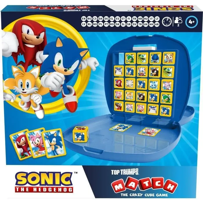 Winning Moves Match - Juego de mesa - Sonic The Hedgehog 2025 - WIN5036905060486